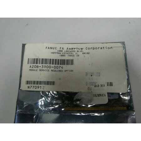 Fanuc Memory Pcb Circuit Board A20B-3900-0074